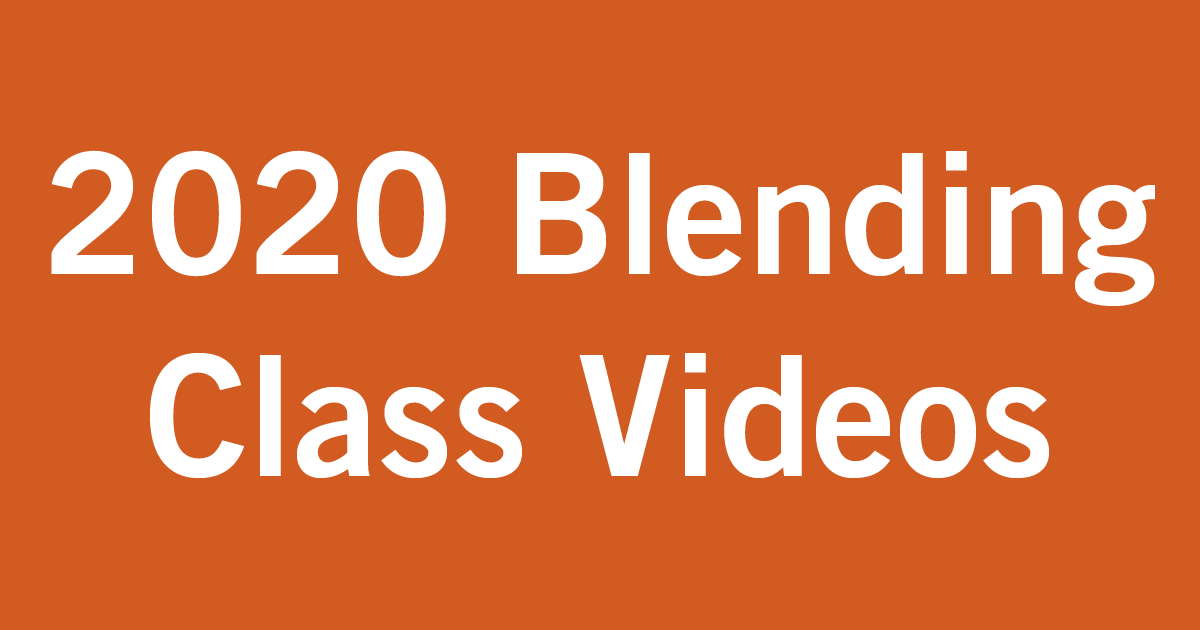 2020 Blending Videos